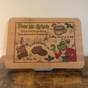 Grinch Bamboo Board